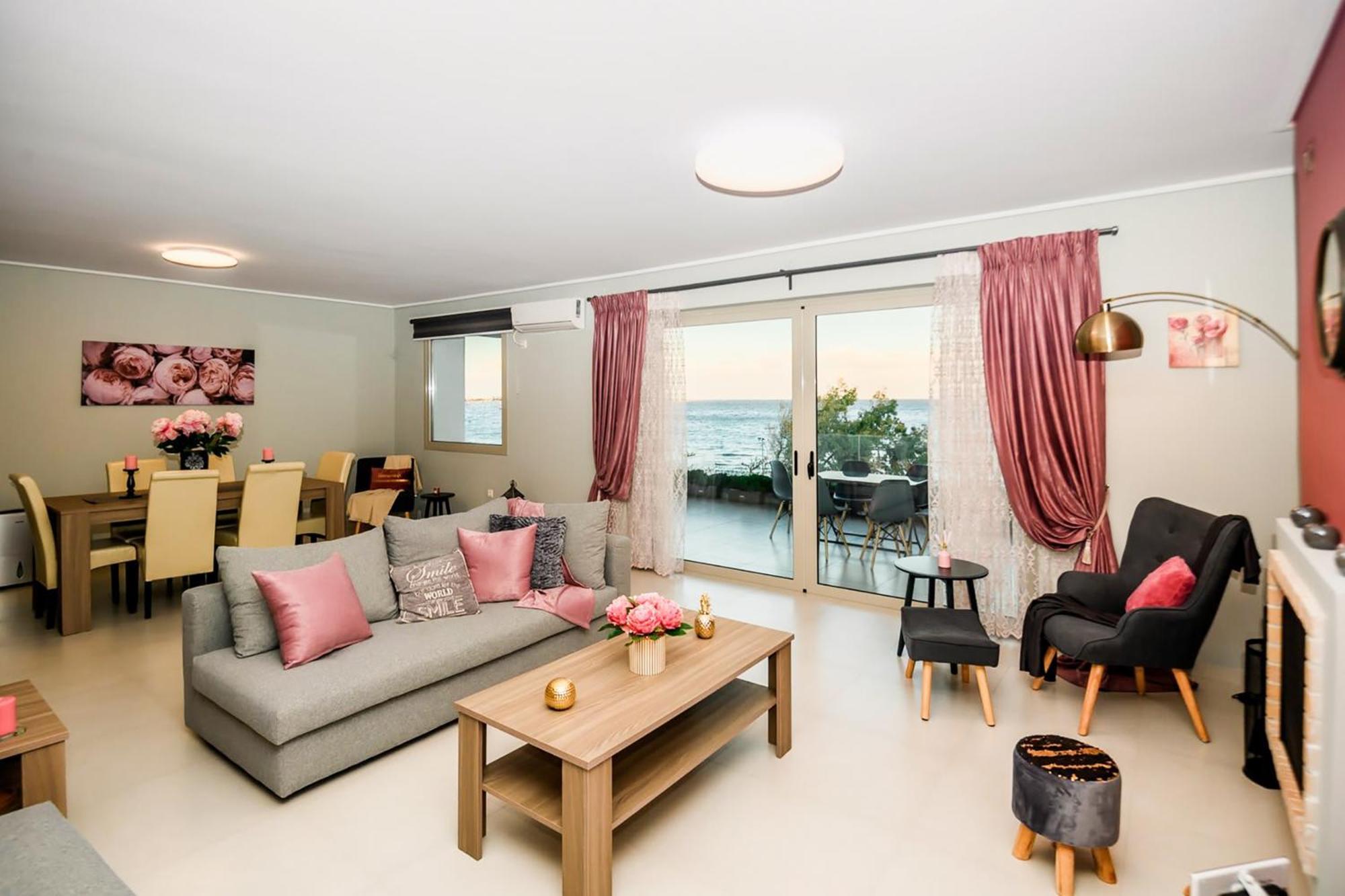 Beachfront Artemida Retreat - Peony Seabreeze Gem Buitenkant foto